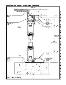 Typical Installations - Champion Window & Door